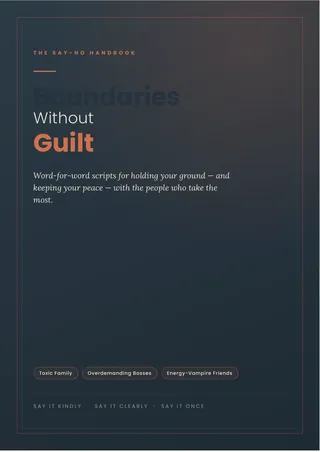 Cover of Boundaries Without Guilt