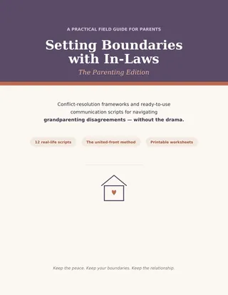 Cover of Setting Boundaries with In-Laws
