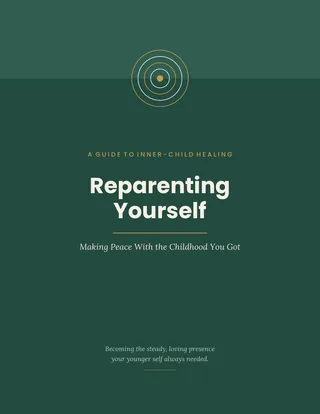 Cover of Reparenting Yourself