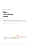 Cover of The 20-Minute Door
