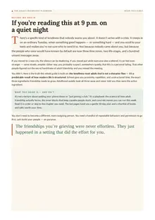 Page 2 of The Adult Friendship Playbook