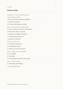 Page 3 of Emotional Intelligence for Difficult Conversations