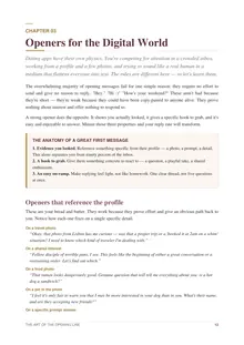 Page 12 of The Art of the Opening Line